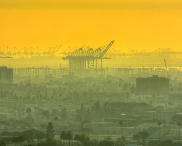 The Port of Los Angeles is the largest in the Western Hemisphere.