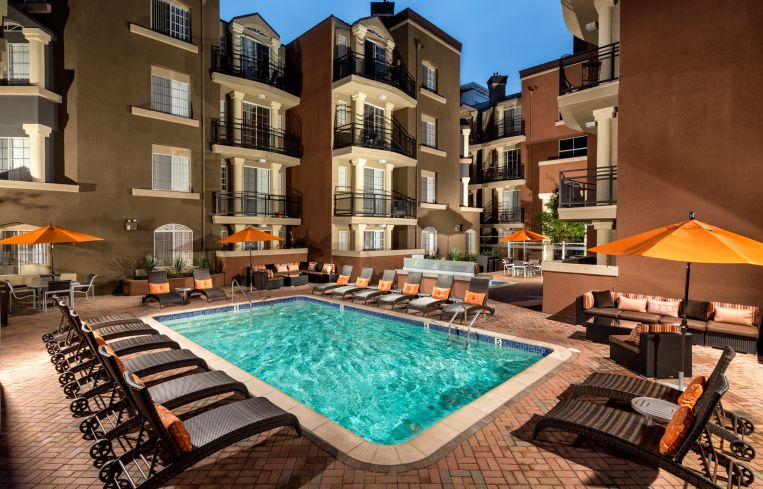 The Preston at 630 South Masselin Avenue in Los Angeles.