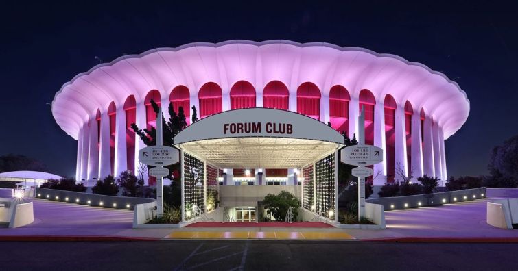 The Forum in Inglewood.