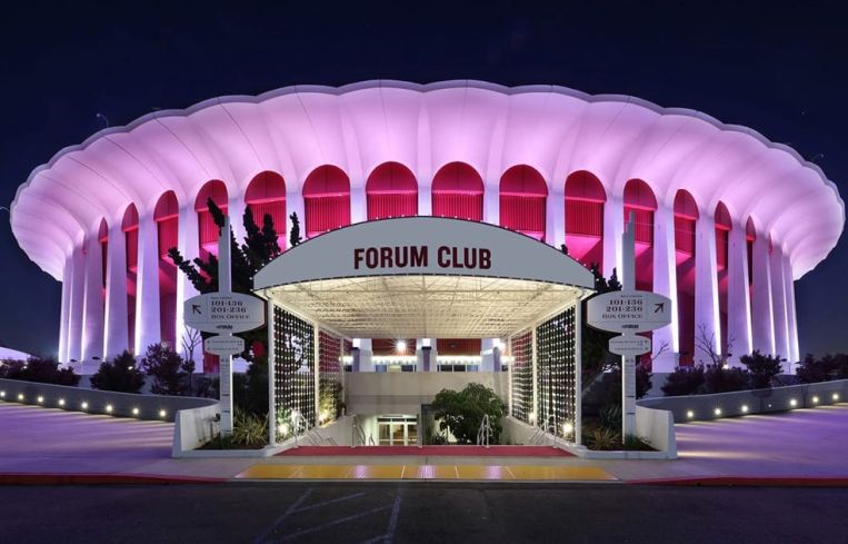 The Forum in Inglewood.