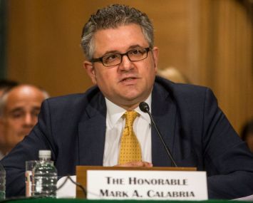 FHFA director Mark Calabria.
