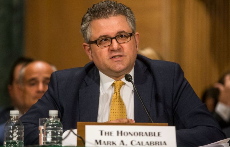 FHFA director Mark Calabria.