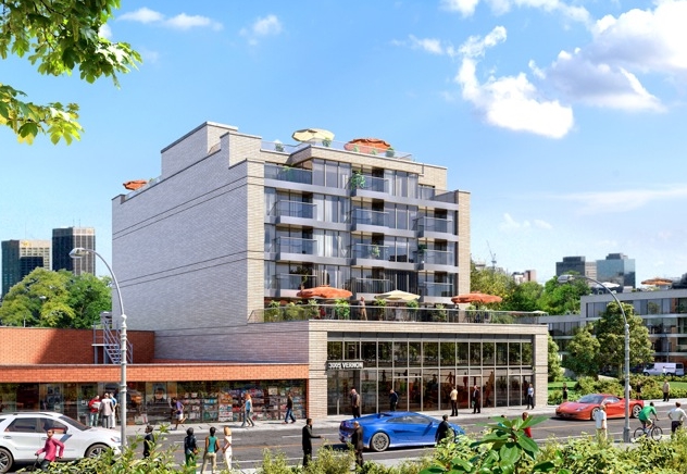 A rendering 30-07 Vernon Boulevard in Astoria, Queens.