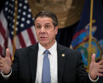 Governor Andrew Cuomo who just worked out a $177 billion budget.