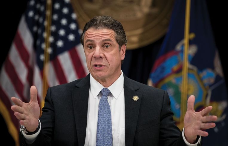 Governor Andrew Cuomo who just worked out a $177 billion budget.