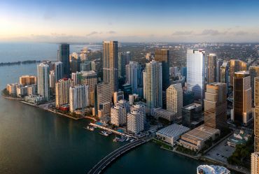 Miami skyline, 830 Brickell Tower