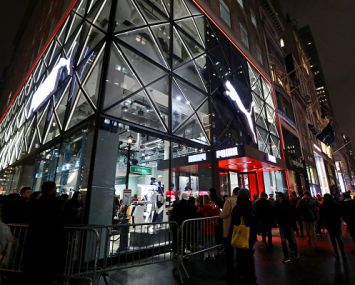 The Puma Store at 609 Fifth Avenue.