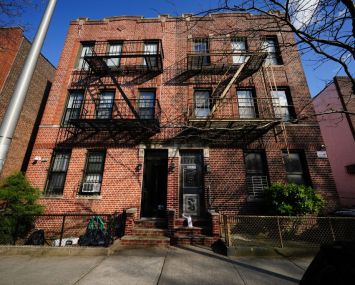 An apartment building in Queens.