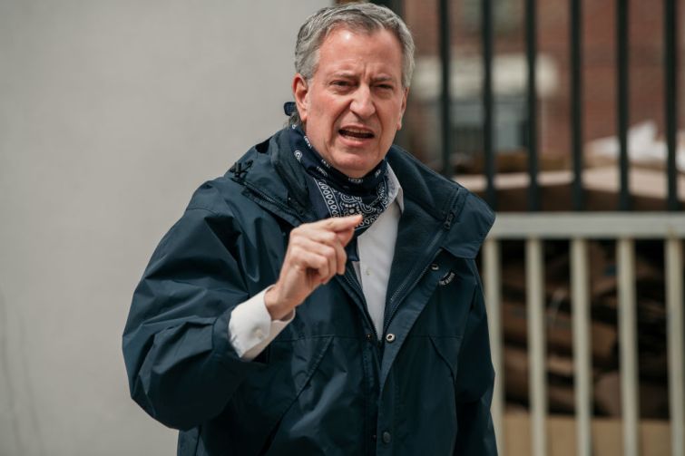 Mayor Bill de Blasio