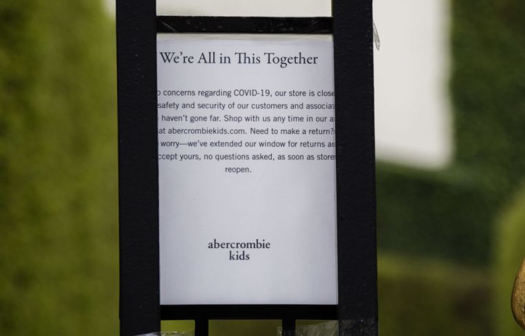 Abercrombie & Fitch Sign