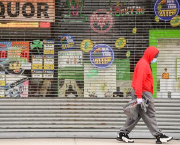 Small businesses are closed during the coronavirus pandemic.