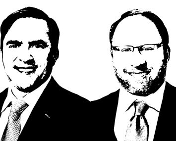Trimont Real Estate Advisors' Robert Brasfield (left) and Mitchell Hunter.