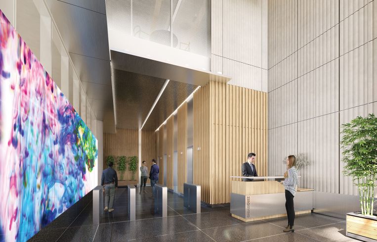 zero irving lobby
