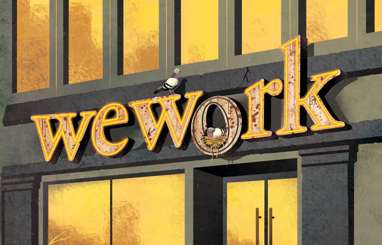 WeWork Sign