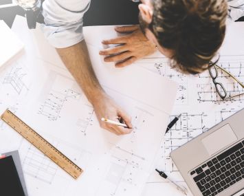 architect drawing board
