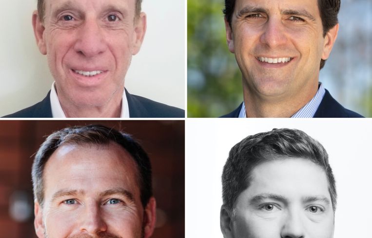 Clockwise from top left: Philip Barach, Omar Rawi, Taylor Arnett, Michael DiPrima