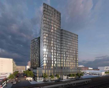 A rendering of Archer Towers.