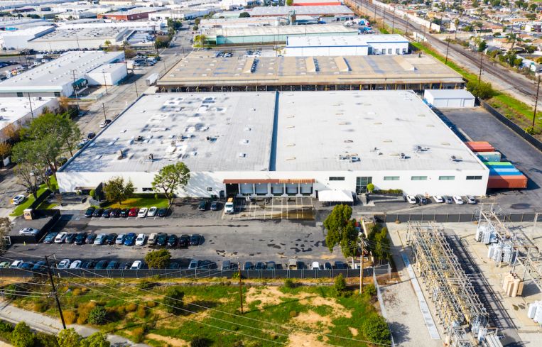 The manufacturing property sits on a 5.1-acre lot in the city of Commerce, about seven miles east of Downtown L.A.