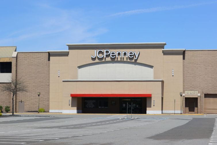 A closed JCPenney department store in New Jersey.