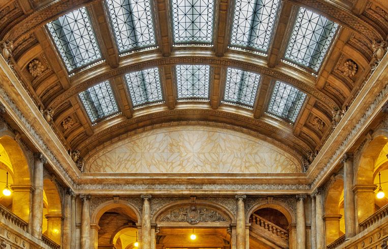 NYC Surrogate Court atrium