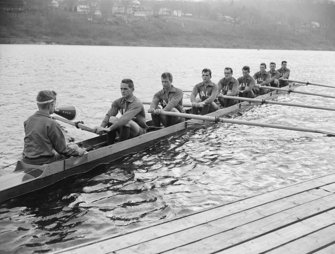 The 1949 Yale Rowing Team