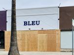 Bleu clothing store at 7378 Beverly Boulevard.