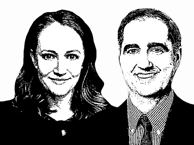 Amber Sefert and Mike Dillon.