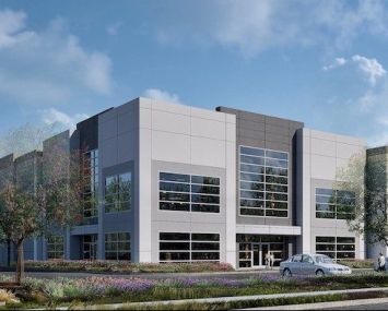 Crews broke ground in April on the $40-million Fontana Santa Ana Industrial Center