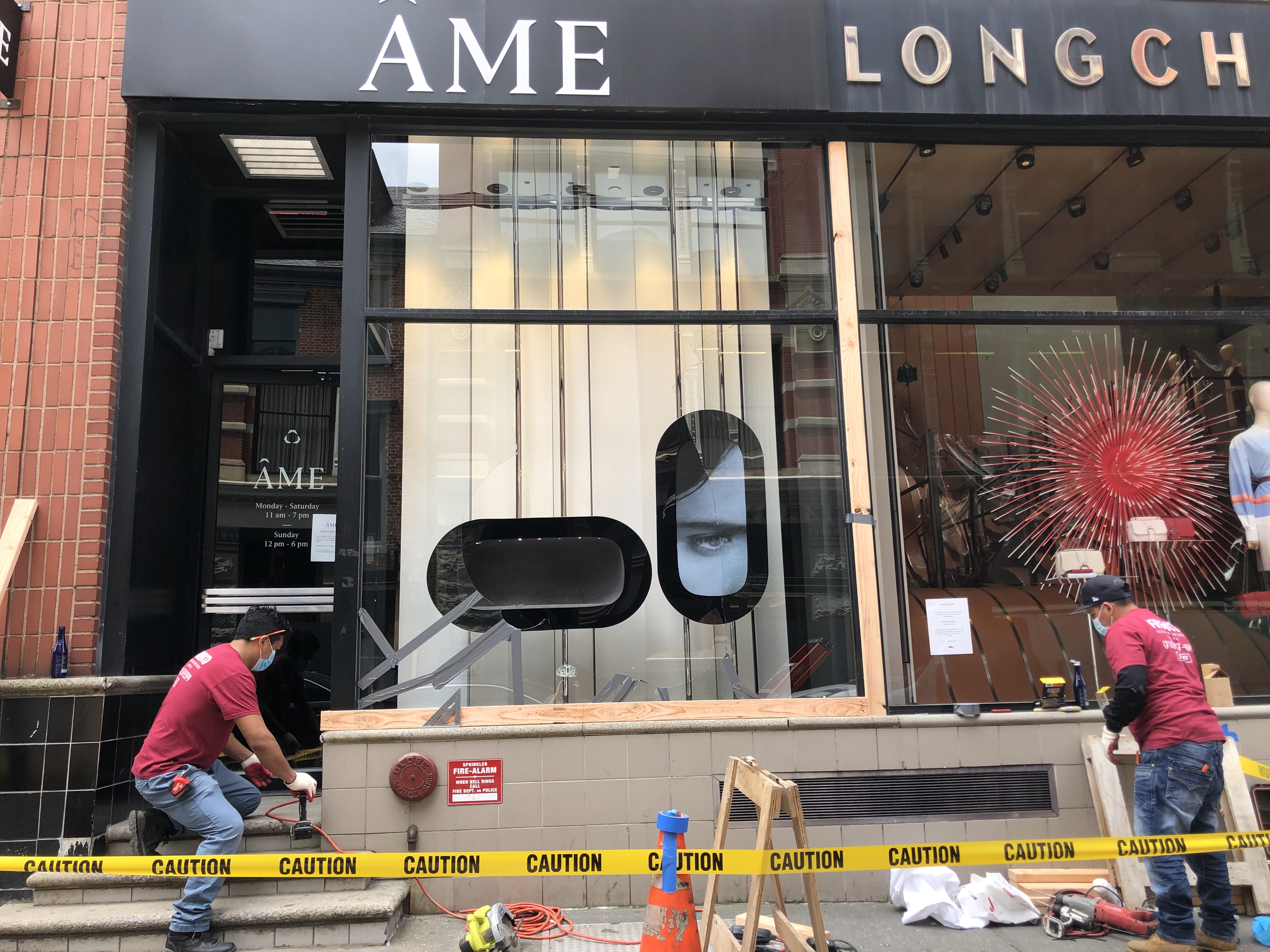 Landlords Board Up Stores as Soho Recovers From Looting Commercial Observer