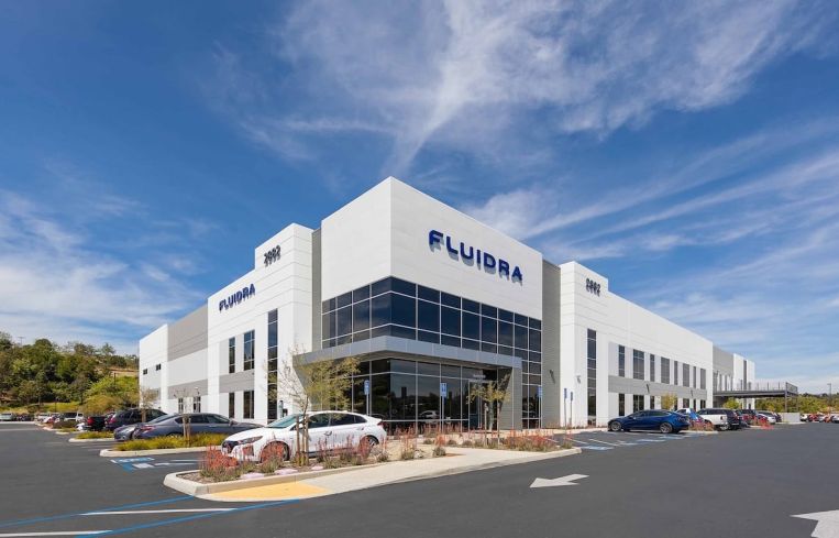 The property, called Vector, is fully leased to two tenants — Fluidra and ShipCalm — and it spans more than 169,800 square feet.