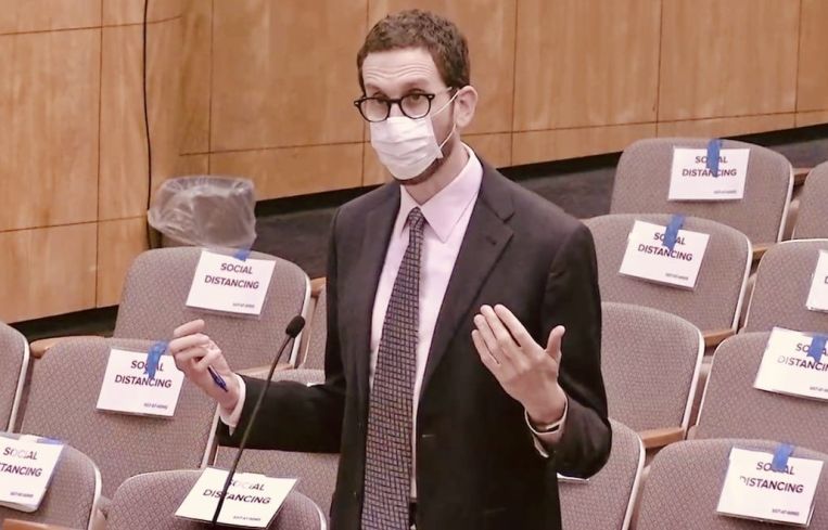 Senator Scott Wiener, above, and Senator Lena Gonzalez said the Legislature “missed a major opportunity to throw a lifeline to small businesses and nonprofits" after the defeat of SB 939.