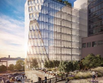 A rendering of 40 10th Avenue in the Meatpacking District.