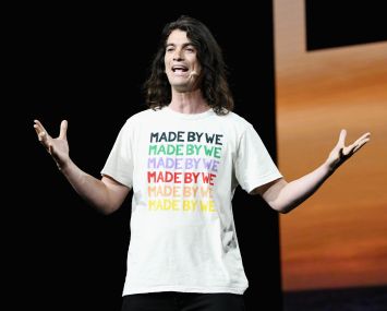 Adam Neumann speaks onstage during WeWork Presents Second Annual Creator Global Finals at Microsoft Theater on January 9, 2019 in Los Angeles, California