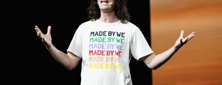 Adam Neumann speaks onstage during WeWork Presents Second Annual Creator Global Finals at Microsoft Theater on January 9, 2019 in Los Angeles, California