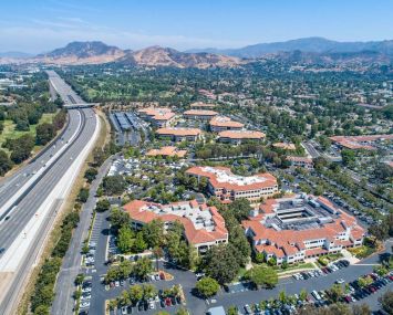 The portfolio consists of a two-building, 195,900-square-foot office project at 2801 and 2815 Townsgate Road.