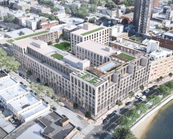 A rendering of 30-77 Vernon Boulevard.