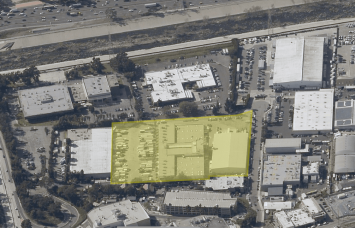 The property at 4561 Colorado Boulevard is located between the L.A. River and West San Fernando Boulevard.