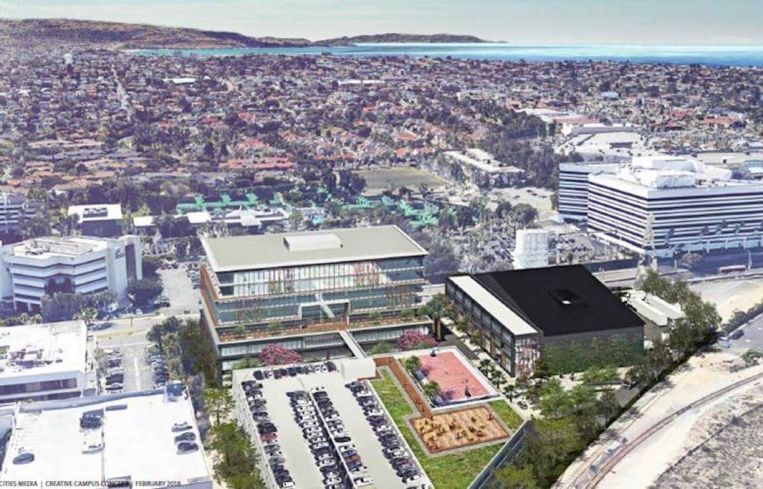 The site at 2021 Rosecrans Avenue is fully entitled for approximately 275,000 square feet of Class A creative office space, as well as a 66,000-square-foot studio and production building, and 7,000 square feet of retail.
