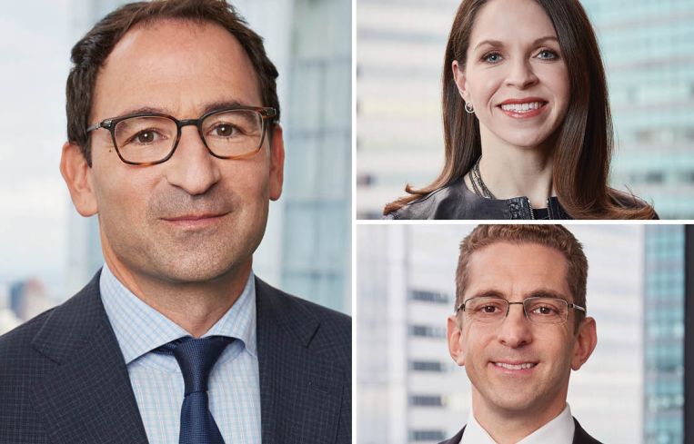 Blackstone's leadership: Jonathan Gray, Ken Caplan and Kathleen McCarthy