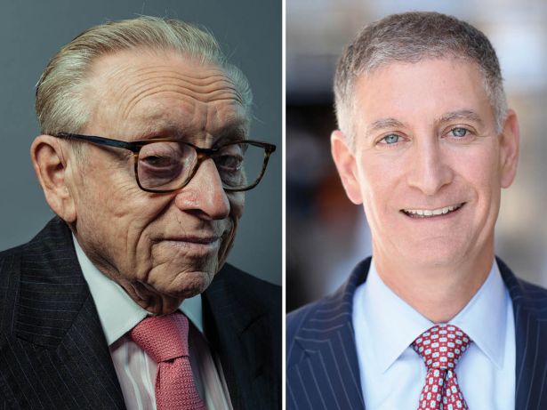 Larry Silverstein and Marty Burger