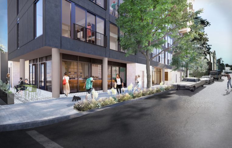The multifamily project is located at 1621 North McCadden Place near Sunset Boulevard and the Hollywood Walk of Fame.