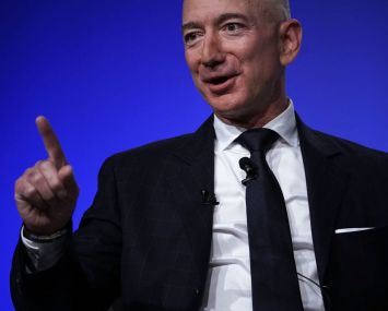 Amazon CEO Jeff Bezos.