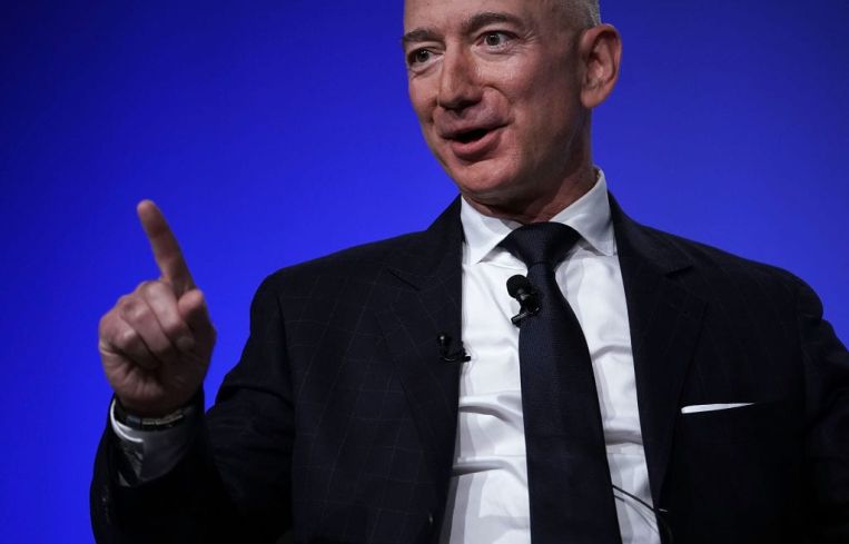 Amazon CEO Jeff Bezos.