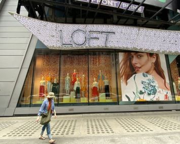 Loft store in Times Square.