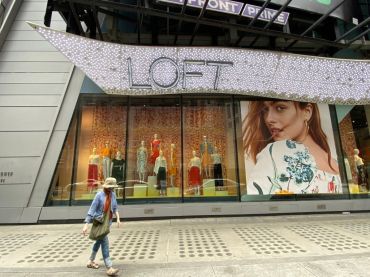 Loft store in Times Square. 