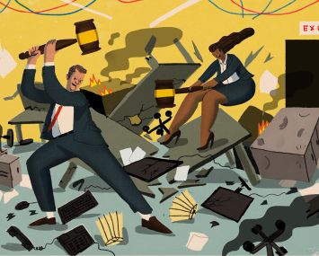 Throw out the law firm office of the past.