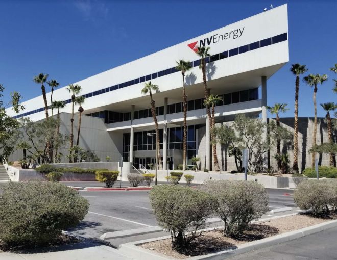NV Energy Pearson Building in Las Vegas.