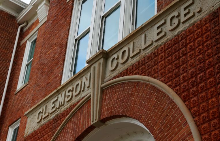 Clemson University's Tillman Hall, one of the campus' more renowned buildings and the home of its College of Education.
