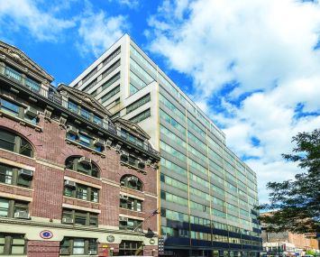 Brooklyn Housing Court on Livingston Street in Downtown Brooklyn is too cramped to hold trials safely during the pandemic. So the state reopened the court for in-person appearances last week but relocated a trial to a larger courtroom nearby.