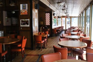 Empty New York City Restaurant